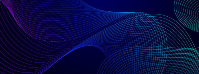 Wall Mural - purple violet green and blue vector modern line futuristic technology background. future technology 