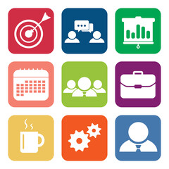 Wall Mural - emoji, logo or icons with illustration for technology abstract, app and social media with sign or sy