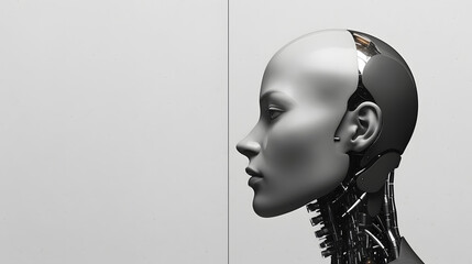 Digital technology artificial intelligence computer abstract graphic poster web page PPT background with generative