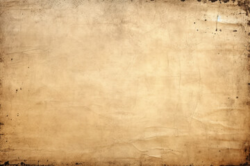 Wall Mural - Rustic old brown paper background for writing text in vintage retro style.ai generative