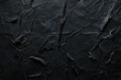 Old black paper sheet texture background,  Crumpled paper sheet
