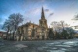 Fototapeta Big Ben - St Paul's Church in Bedford. England	
