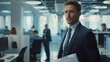 © Daria Lukoiko - The dynamics of success. time, skills and patience. A businessman knows how to manipulate global financial markets