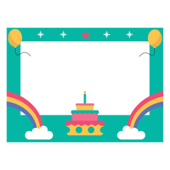 Poster - Birthday Frame