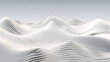 Digital technology minimalist white mountains 3d abstract graphics poster web page PPT background