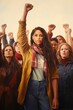 women standing representing empowerment equality