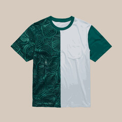 Wall Mural - DESIGN OF T-SHIRT (GREEN SLEEVE) 