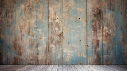 Digital nostalgic retro wooden wood wall poster web page PPT background