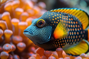 Wall Mural - Fish Sitting on Corals