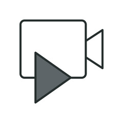 Sticker - Video Action Icon