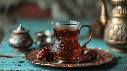 Canvas Print - Ramadan ifthar dinner