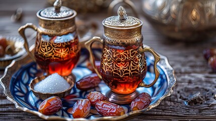 Canvas Print - Ramadan ifthar dinner