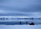 Fototapeta  - Vesterålen in inverno. Norvegia, Nordland