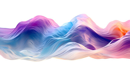 Digital technology purple and blue wave abstract graphic poster web page PPT background