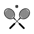 © rahul - tenis vector icon simple flat illustration on white background..eps