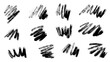 © MarvGraphics - set of grunge scribbles transparent png