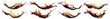 © Yeti Studio - Set of soy sauce splashes, cut out