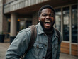 © Ray - american man depicting a enthusiastic state, Enthusiasm concept