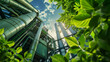 © Kanurism - Industrial landscape with blue sky and green plant