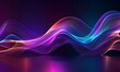 © Dario Berardi - Neon Sound Wave Background