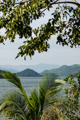 Wall Mural - THAILAND PHETCHABURI KEANG KRACHAN DAM LAKE