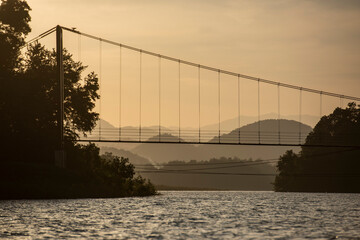 Wall Mural - THAILAND PHETCHABURI KEANG KRACHAN DAM LAKE