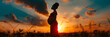 © john -  beautiful pregnant nigerian woman standing in front