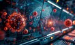 © AhmadTriwahyuutomo - Witness the infiltration of malware as it breaches the defenses of computer networks during a cyber attack