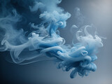 Fototapeta Sport - Mesmerizing Smoky Blue Background: Captivating Shades for Creative Projects
