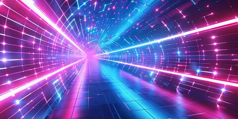Wall Mural - illustration of space portal, sci-fi, galaxies, space, background, wallpaper.