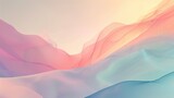 Fototapeta Londyn - A minimalist abstract background with soft pastel colors and subtle gradients