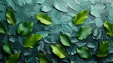 Fototapeta Do pokoju - Green leaves wallpaper background