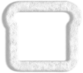 Sticker - Bread White Fluffy Icon