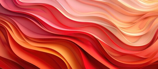 Wall Mural - Abstract creative background with curved lines. 