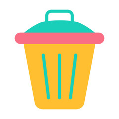 Poster - Trash Bin Icon