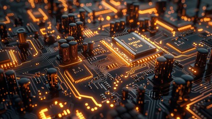 the circuit board, also known as a motherboard, serves as the central hub of a computer system, faci