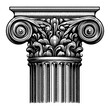 Column Capital Engraving engraving PNG illustration with transparent background