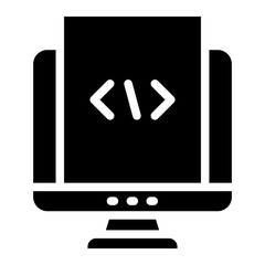 computer with programing code