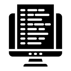 computer with programing code