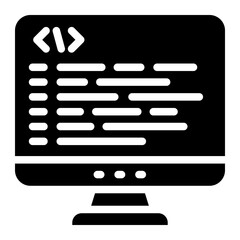 computer with programing code