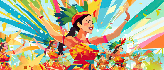 Sinulog Festival: Colorful Parades, Street Dances, and Cultural Celebrations in Cebu.