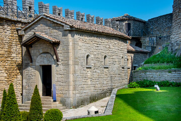 Wall Mural - Santa Barbara Chapel in Guaita Tower - San Marino