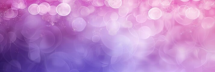 Wall Mural - Delicate pastel pink, lavender purple, and soft cream colors abstract bokeh background