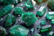 Various types of Emeralds