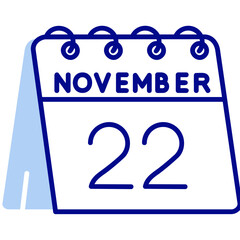 Sticker - 22nd of November Icon