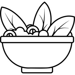 Sticker - Salad Icon