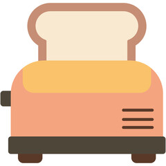 Sticker - Toast Bread Illustration