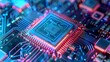 Intricate Photonic Integrated Circuit Showcasing Light Based Computing Advancements