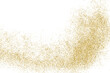 © sergio34 - Gold Vector Texture Pattern on White Background. Light Golden Confetti. Yellow Illustration Backdrop. Design Element. eps 10.