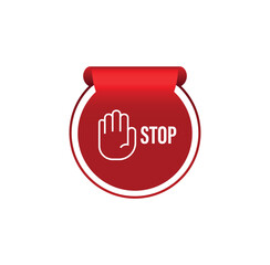 Wall Mural - stop sign